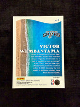 Load image into Gallery viewer, Victor Wembanyama (Spurs) - Splash Purple RC Insert - Optic BK 2023/24