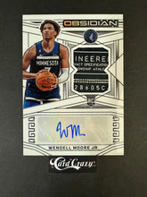Load image into Gallery viewer, Wendell Moore Jr (Timberwolves) - RC Patch Auto 2/3 - Obsidian BK 2022/23