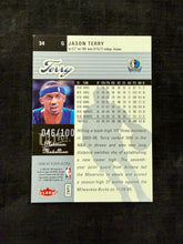 Load image into Gallery viewer, Jason Terry (Mavericks) - Platinum Medallion 046/100 - Fleer Ultra BK 2006/07