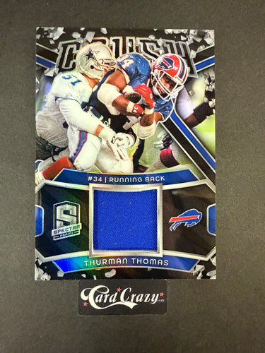 Thurman Thomas (Bills) - Jersey Relic 46/99 - Spectra FB 2024