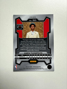 Amen Thompson (Rockets) - Rookie Variation Silver - Prizm BK 2023/24
