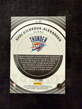 Load image into Gallery viewer, Shai Gilgeous-Alexander (Thunder) - Equinox Bronze 37/60 - Obsidian BK 2024/25
