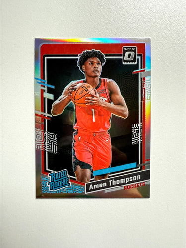 Amen Thompson (Rockets) - Rookie Silver - Optic BK 2023/24