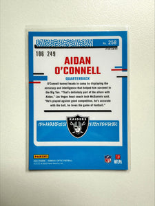 Aidan O'Connell (Raiders) - Rookie Orange 106/249 - Donruss Optic FB 2023