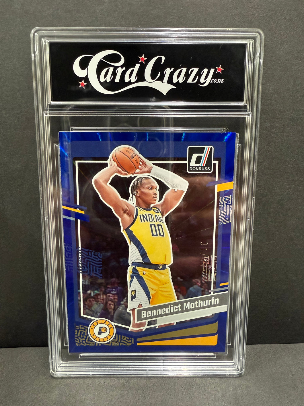 Benedict Mathurin (Pacers) - Blue 31/49 - Donruss BK 2023/24