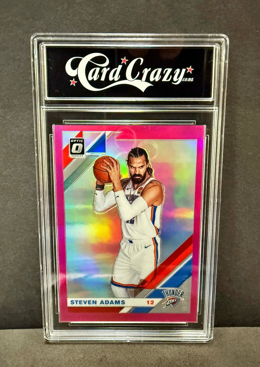 Steven Adams (Thunder) - Pink 04/25 - Optic BK 2019-20