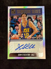 Load image into Gallery viewer, John Stockton (Jazz) - Signature Series Auto - Donruss BK 2018/19