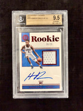 Load image into Gallery viewer, Hamidou Diallo (Thunder) - Rookie Patch Auto 20/25 BGS 9.5 - Encased BK 2018/19