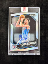 Load image into Gallery viewer, Chet Holmgren (Thunder) - Silver Auto - Prizm Black BK 2024/25