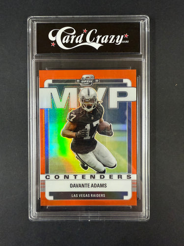 Davante Adams (Raiders) - Orange 06/50 - Contenders Optic FB 2022