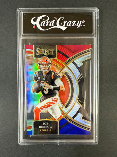 Joe Burrow (Bengals) - Tri Colour SP - Select FB 2023
