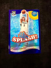 Load image into Gallery viewer, Victor Wembanyama (Spurs) - Splash Purple RC Insert - Optic BK 2023/24