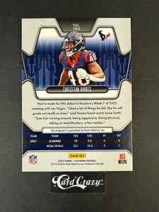Christian Harris (Texans) - RC Auto 1/5 - Playbook FB 2022