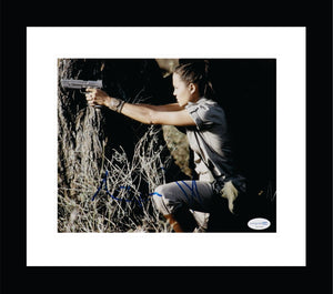 Angelina Jolie Signed "Tomb Raider" 8x10 Photo (ACOA)
