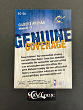Load image into Gallery viewer, Gilbert Arenas (Wizards) - Dual Relic - Fleer BK 2008/09