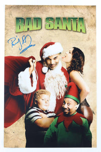 Billy Bob Thornton Signed "Bad Santa" 11x17 Photo