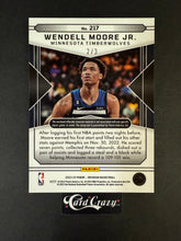 Load image into Gallery viewer, Wendell Moore Jr (Timberwolves) - RC Patch Auto 2/3 - Obsidian BK 2022/23