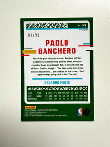 Paolo Banchero (Magic) - Red Gold 02/99 - Optic BK 2023/24
