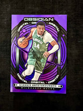 Load image into Gallery viewer, Giannis Antetokounmpo (Bucks) - Orbital Purple Flood 59/75 - Obsidian BK 2024/25