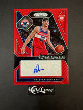 Load image into Gallery viewer, Tristan Vukcevic (Wizards) - RC Auto Red 19/88 - Prizm BK 2023/24