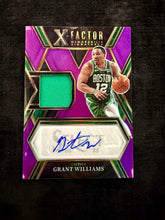 Load image into Gallery viewer, Grant Williams (Celtics) - Jersey Auto Purple 79/99 - Select BK 2022/23