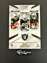 Load image into Gallery viewer, W. Gault / R. Ismail / T. Tucker (Raiders) - Trio Jersey Relic 045/199 - Phoenix FB 2024