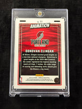 Load image into Gallery viewer, Donovan Clingan (Trail Blazers) - RC Animation SSP - Donruss BK 2024/25