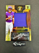 Load image into Gallery viewer, Dallas Turner (Vikings) - RC Jersey Auto 001/149 - Gold Standard FB 2024