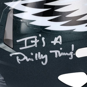 Jalen Hurts Philadelphia Eagles Autographed Helmet