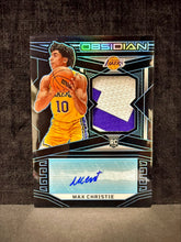 Load image into Gallery viewer, Max Christie (Lakers) - Blue Flood Electric Etch FOTL RPA 08/16 - Obsidian BK 2022-23