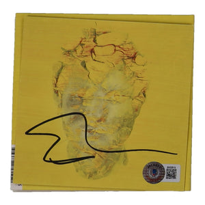 Ed Sheeran Signed "Subtract" CD Insert With Disc