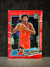 Load image into Gallery viewer, Amen Thompson (Rockets) - Red International RC - Optic Intl. BK 2023-24