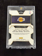 Load image into Gallery viewer, D'Angelo Russell (Lakers) - RC Jersey Auto 075/125 - Select BK 2015/16