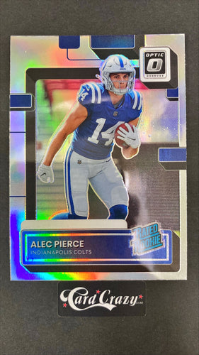 Alec Pierce - Silver Preview RC - Donruss FB 2022