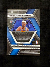 Load image into Gallery viewer, Shai Gilgeous-Alexander (Thunder) - Choice Red 52/75 - Mosaic BK 2024/25