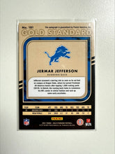Load image into Gallery viewer, Jermar Jefferson (Lions) - Rookie Auto 150/199 - Gold Standard FB 2021