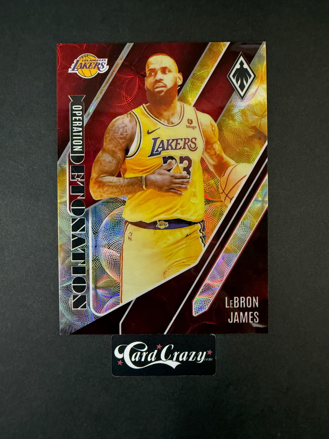 LeBron James (Lakers) - International Red 56/75 - Phoenix BK 2023/24