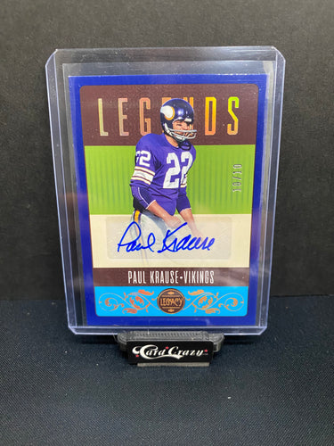 Paul Krause Auto 10/10 - Legacy Football 2023