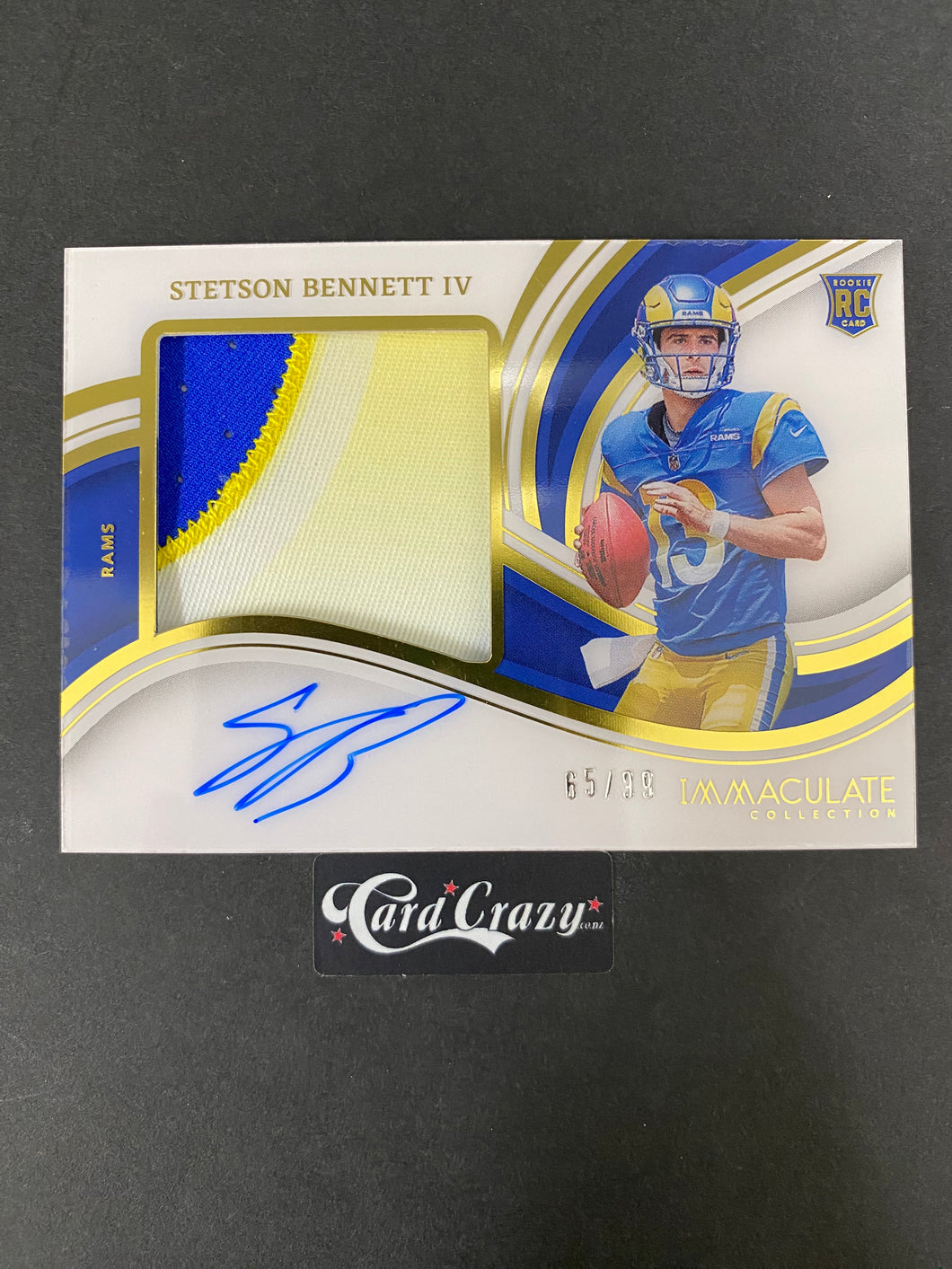 Stetson Bennett - RPA 65/99 - Immaculate FB 2023