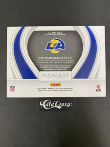Stetson Bennett - RPA 65/99 - Immaculate FB 2023