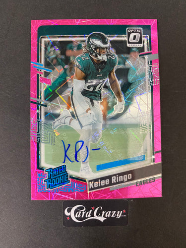 Kelee Ringo - Rookie Autograph 16/50 - Optic FB 2023