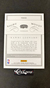 Kawhi Leonard (San Antonio Spurs) - Jersey Autograph 08/10 - National Treasures 2014/15