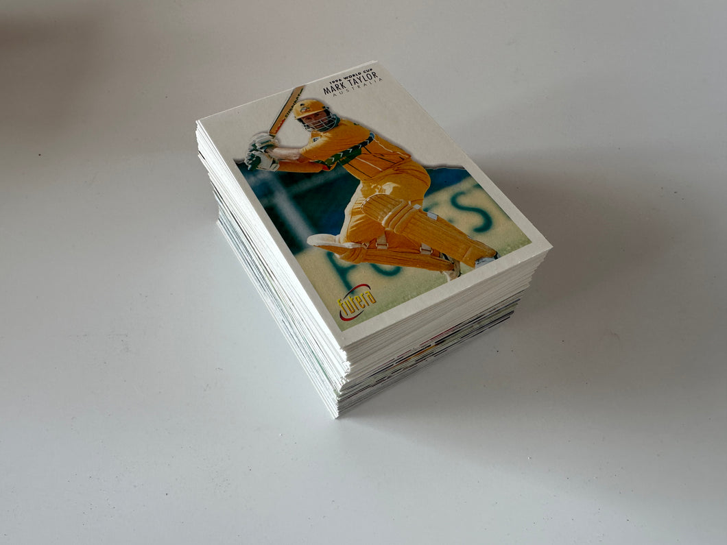 1996 Futera ACB Cricket Cards 100/100