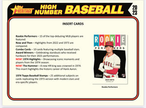 2023 Topps Heritage High Number Baseball Hobby Box