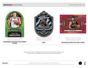 2020/21 Panini Obsidian Basketball Tmall Edition Box
