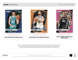 2024/25 Panini Prizm Basketball Fast Break Box