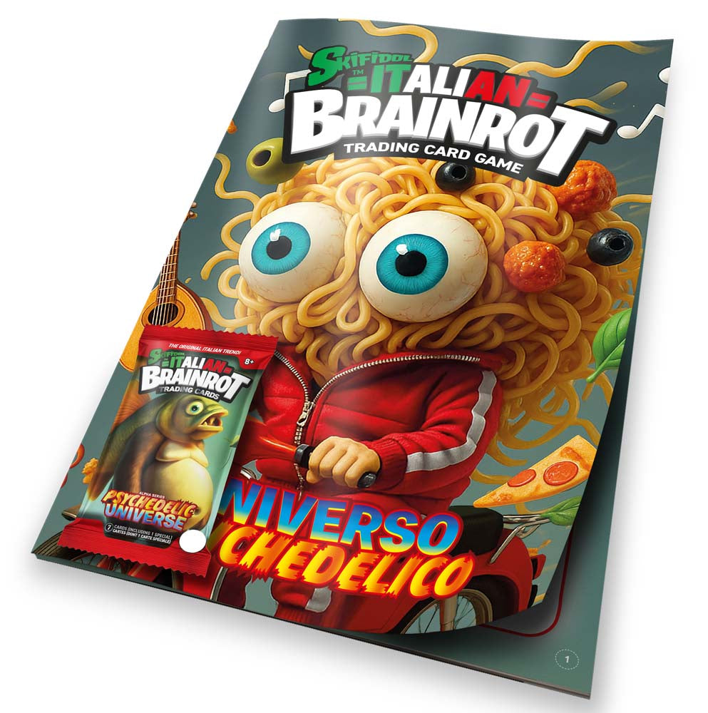 skifidol brainrot ブレインロットカード　4BOX（12パック） Skifidol Italian Brainrot Starter Pack – cardcrazy