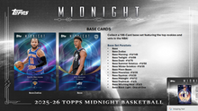 Load image into Gallery viewer, 2025/26 Topps Midnight Basketball Hobby Box