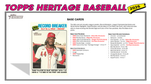 Load image into Gallery viewer, 2026 Topps Heritage Baseball Blaster Box