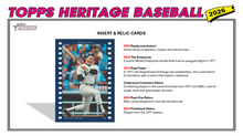Load image into Gallery viewer, 2026 Topps Heritage Baseball Blaster Box